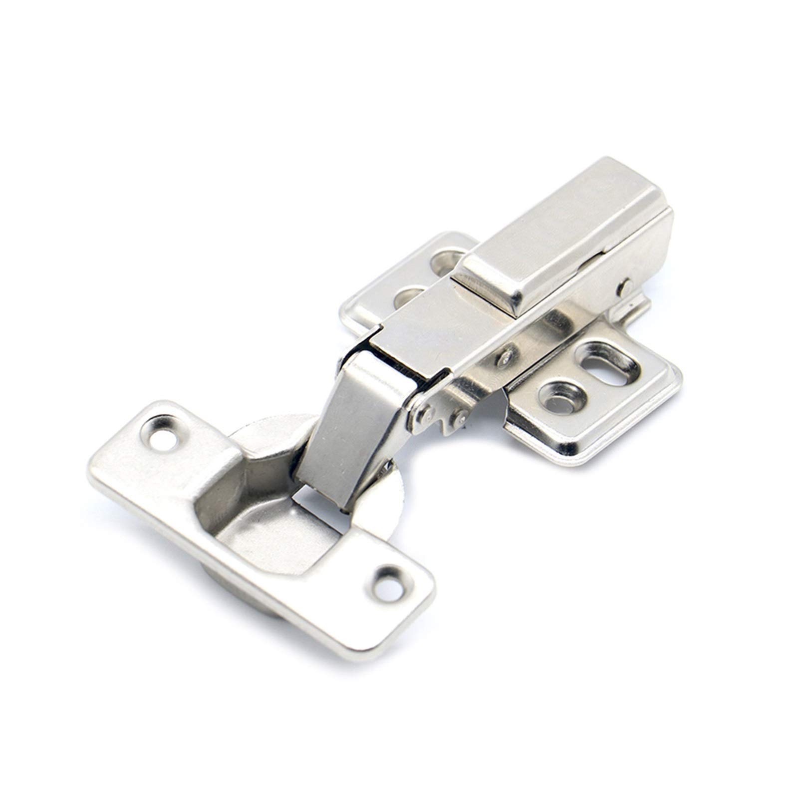4pc 304 Stainless Steel Hydraulic Damper Cabinet Hinges Silent Hinge Off Full/Recessed Hinge(Full Overlay)