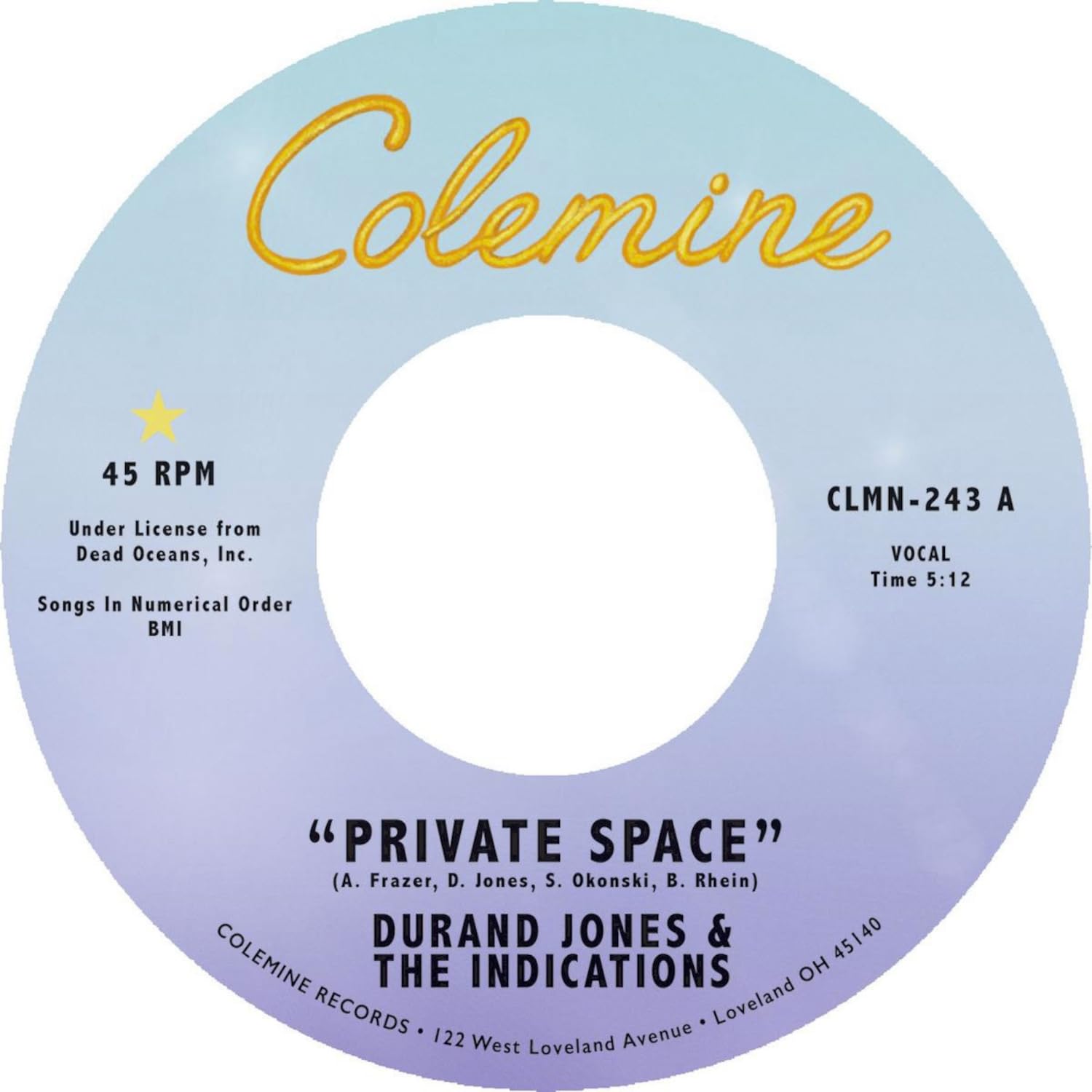 Private Space/Sea Of Love [7" VINYL]