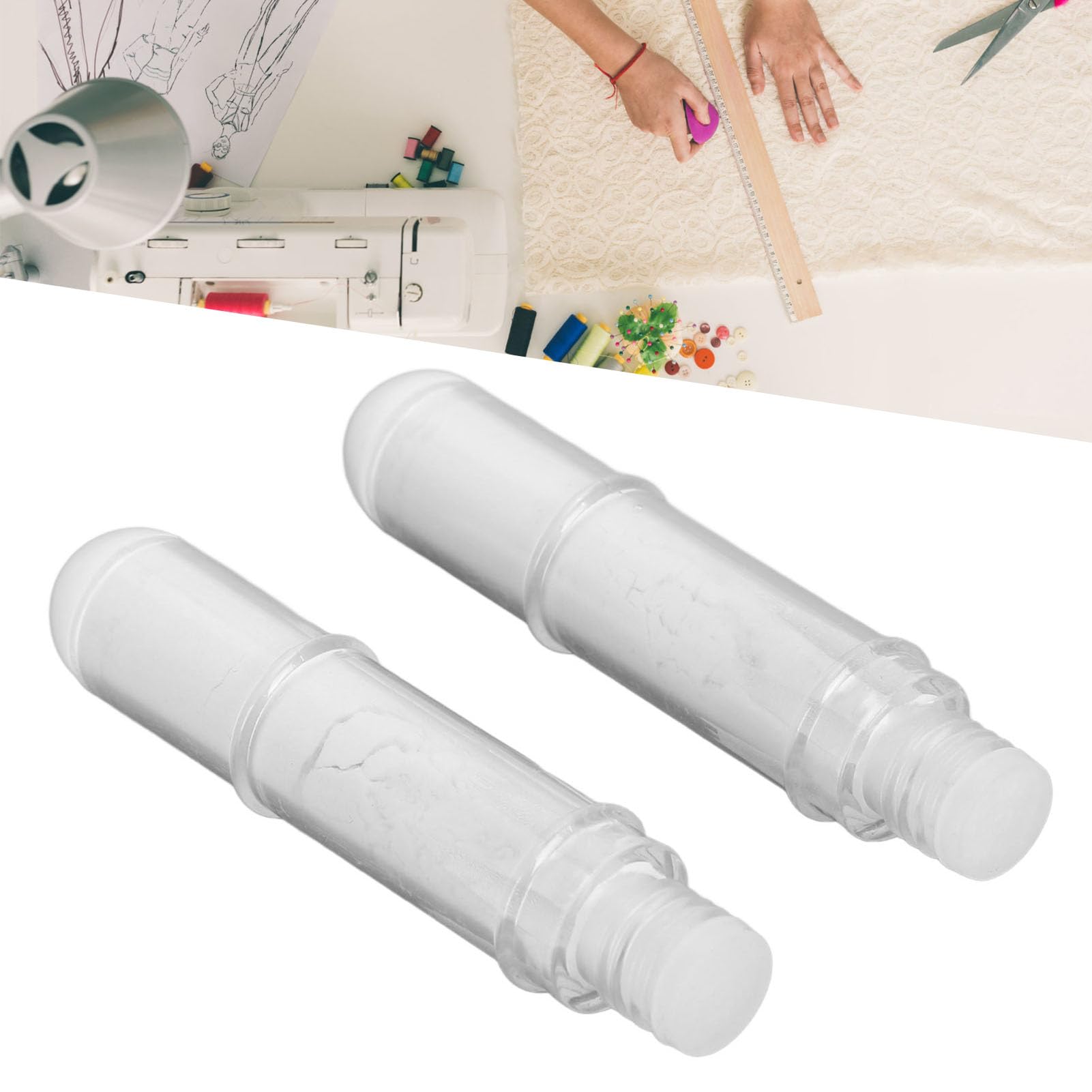 Generic Kleermakerskrijtpoeder Navulling 2 Stuks Stoffen Generic Kleermakerskrijtpoeder Navulling 2 Stuks Stoffen