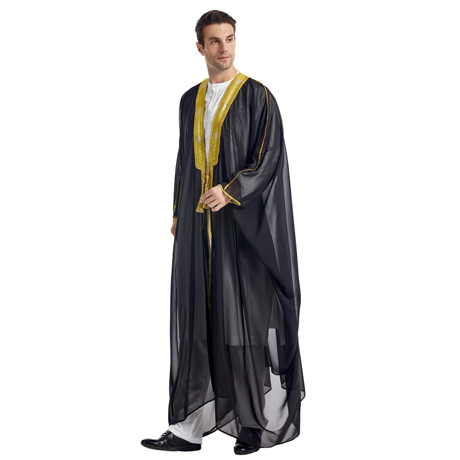zhxinashu Muslimische Kleider Herren– Abaya Herren, Muslimis