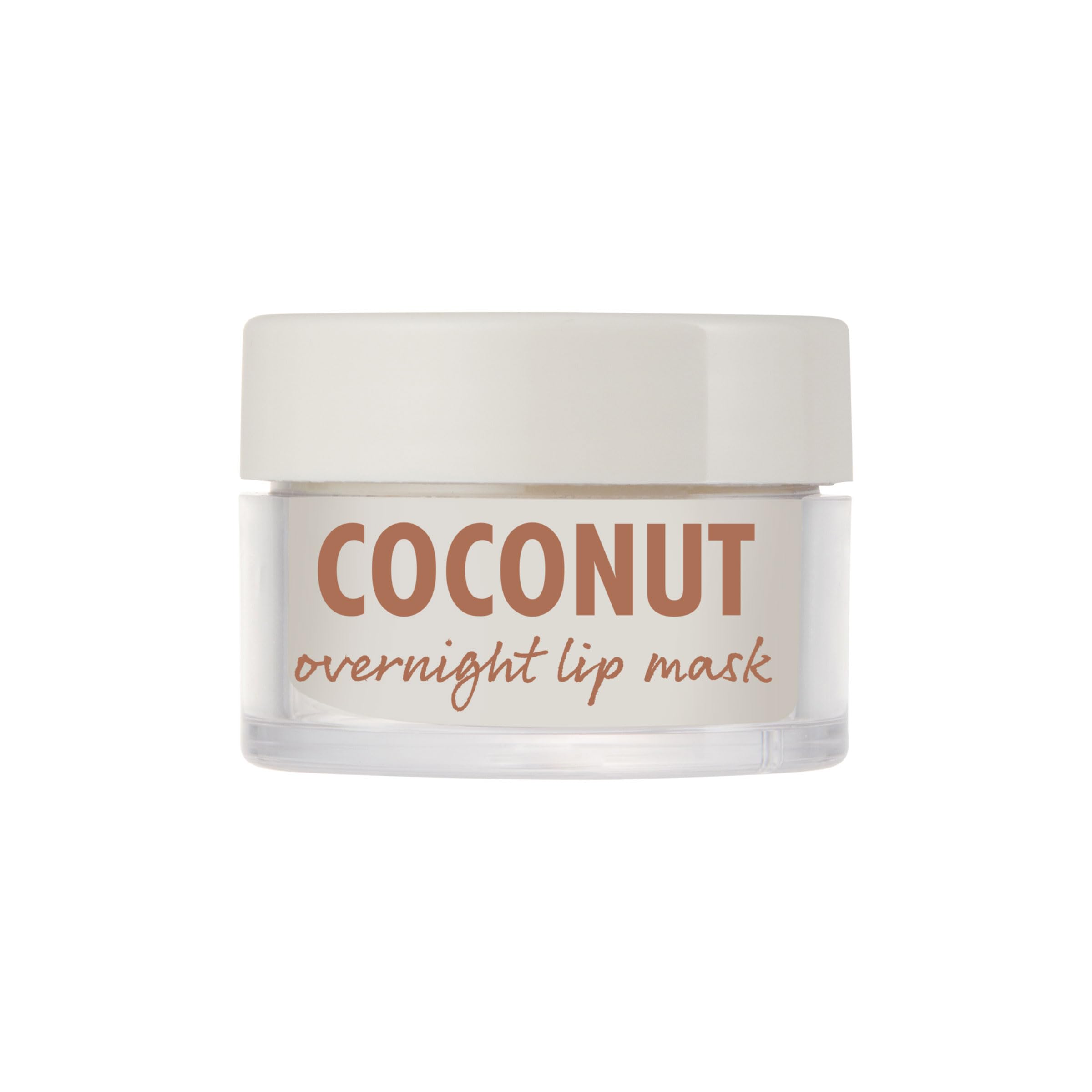 ColourPop Lip Mask - Leave-On Lip Moisturizer & Overnight Mask - Replenishes Dry Lips with Shea Butter, Squalane & Vitamin E - Coconut (0.5 oz)