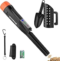 Vista 8 de Dmyond Detector de Metales Pinpointer y Accesorios - Varilla Puntera de Mano Impermeable Completa IP68 con 3 Modos - Incluye Tamiz para Arena