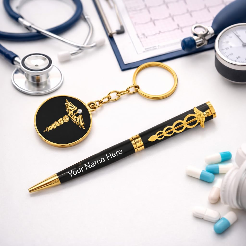 Personalized Pen Keychain – Custom Name Printed Metal Pen with Key Ring – Unique Gift for Him, Her, Friends, Teachers, Groomsmen, Bridesmaids, Husband, Wife-image-5