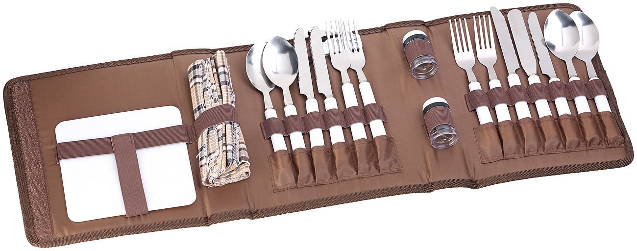 Coffret de pique-nique 4 personnes - 22 pièces [Pearl]