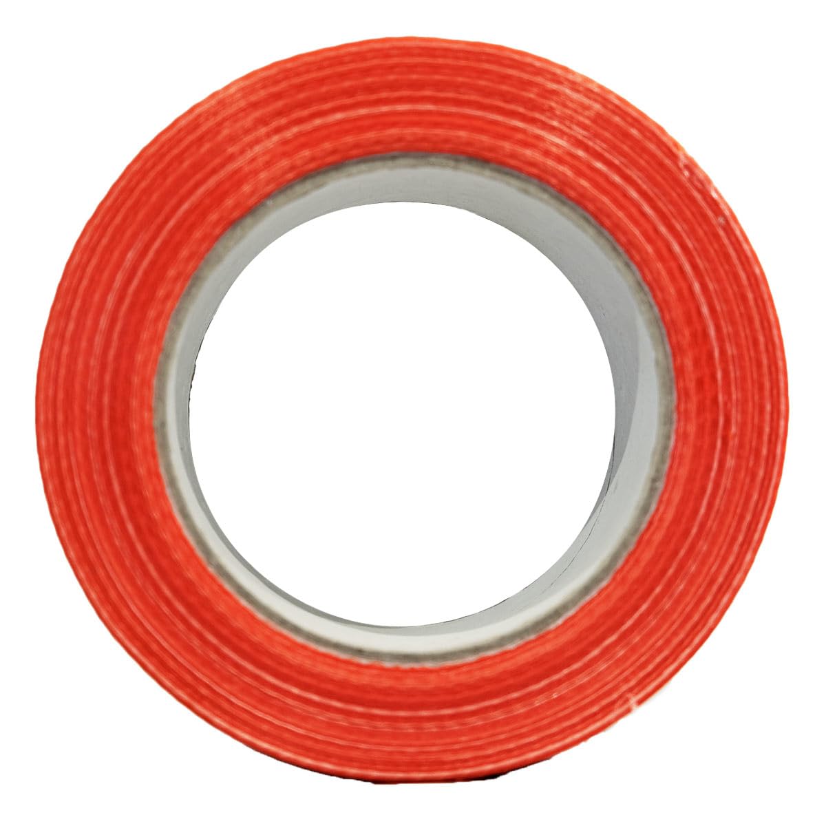 Tecplast Lot de 12 Rubans adhésifs toilés orange 50 mm x 33 m - Rouleau adhésif pour fixer les bâches, fils et câbles