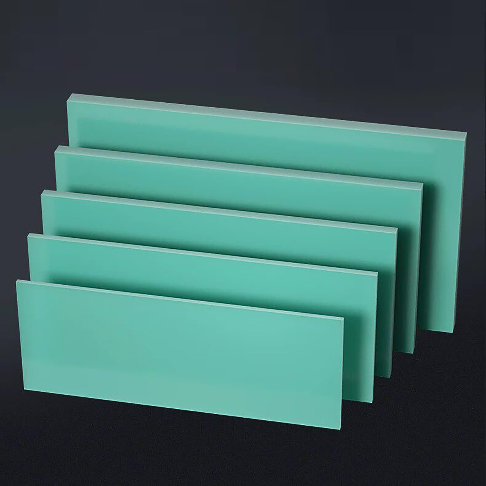 Fiberglass Insulation Board FR4 250x250mm Pannello in Fibra di Vetro Laminato Resistente Calore E all'Usura per Apparecchiature Elettriche E Uso Industriale,25mm