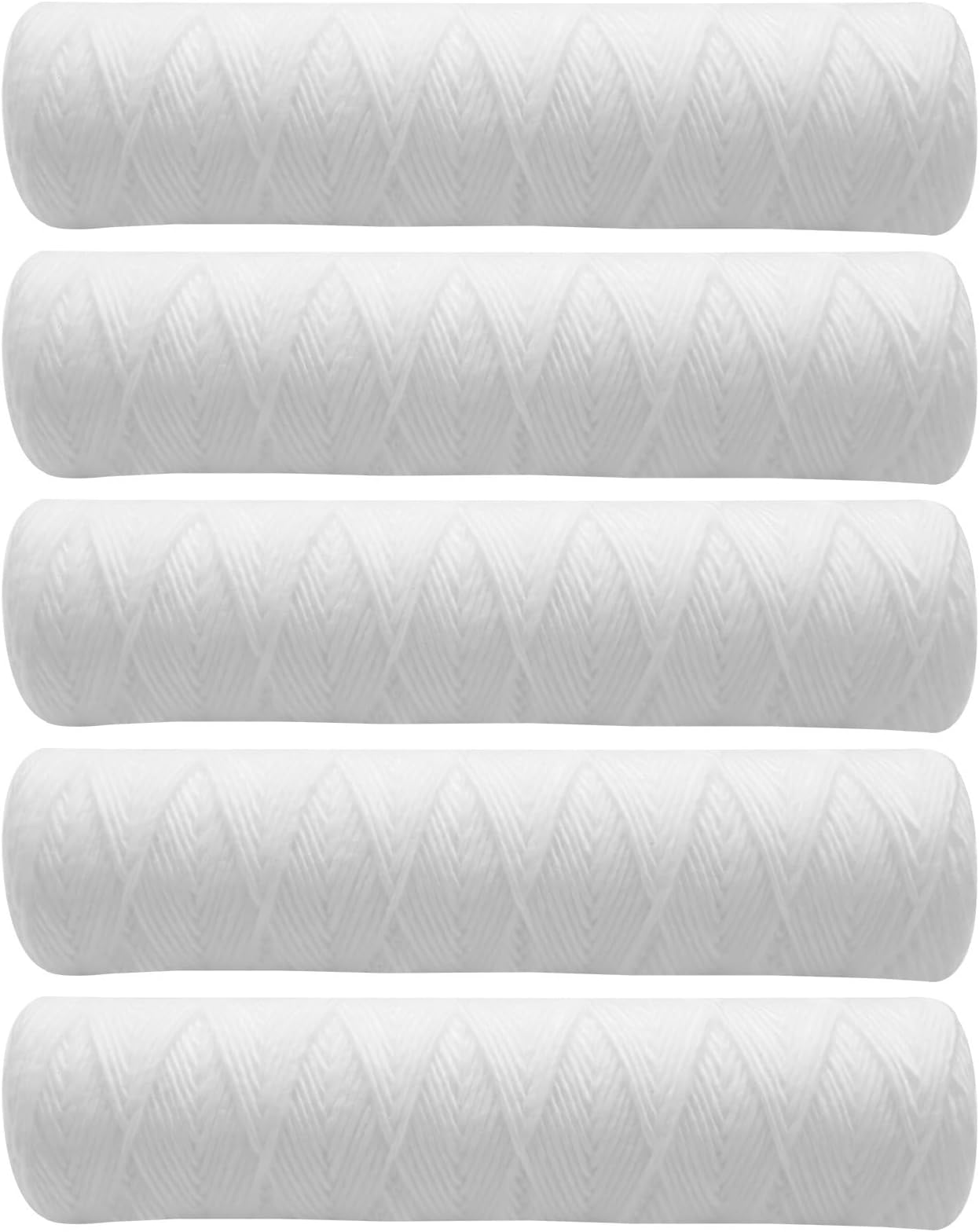 10 Micron 10 x 2.5 Inch Sediment Water Filter Cartridge, Universal for 10 Inch RO Housing