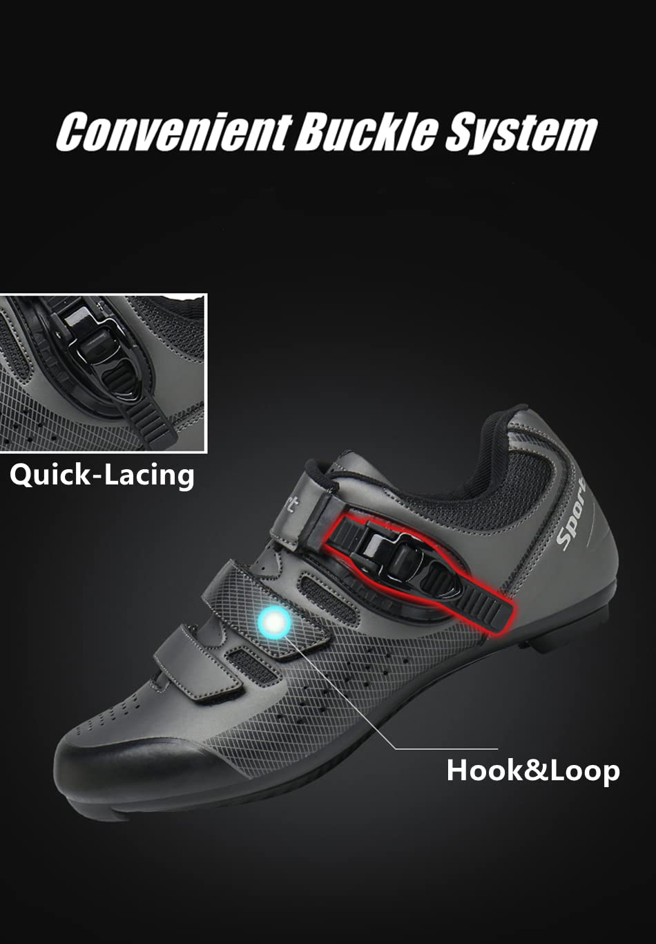 fahrradschuhe größe 44 Uhclrr MTB-Schuhe, Größe(44, Gray) Fashion 14