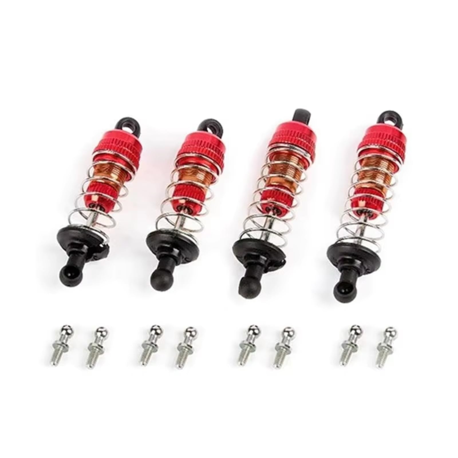 Compatible con SG1603 para UDIRC UD1601 UD1603 UD1604 UD1607 1/16 Accesorios para Mejora De Coche RC, 16 Amortiguadores Metálicos RC Coche Accesorio