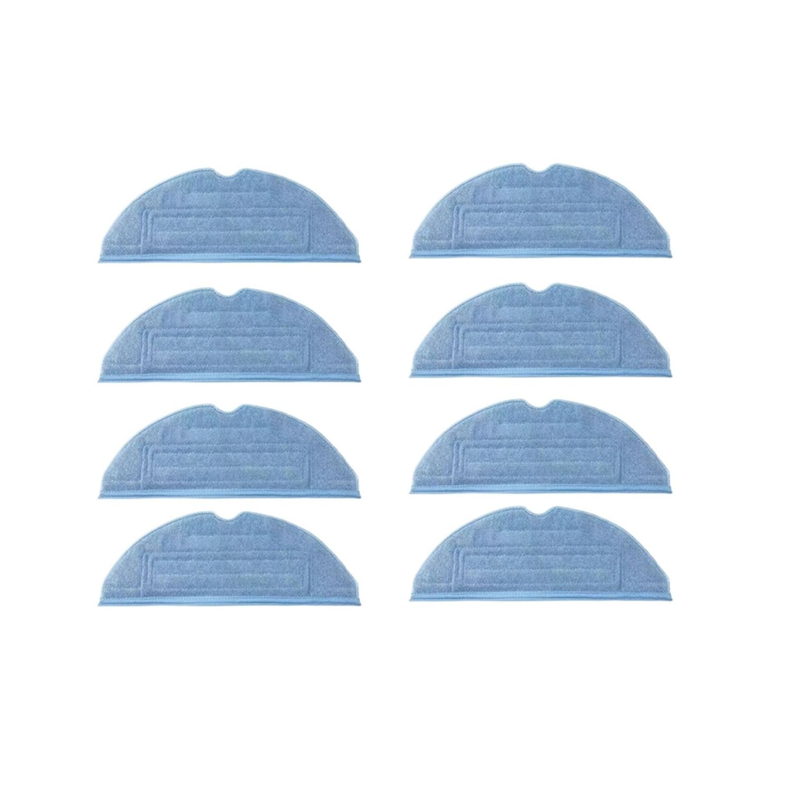 VIXWDRUTY Compatible For Roborock，S7 Max S7 Maxv T7Splus Vacuum Robot Replaceable Mop Cleaning Cloth Accessories(8pcs)