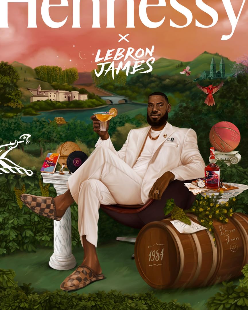 Hennessy Very Special Cognac Lebron James Edition 40% Vol. 0,7l in Giftbox
