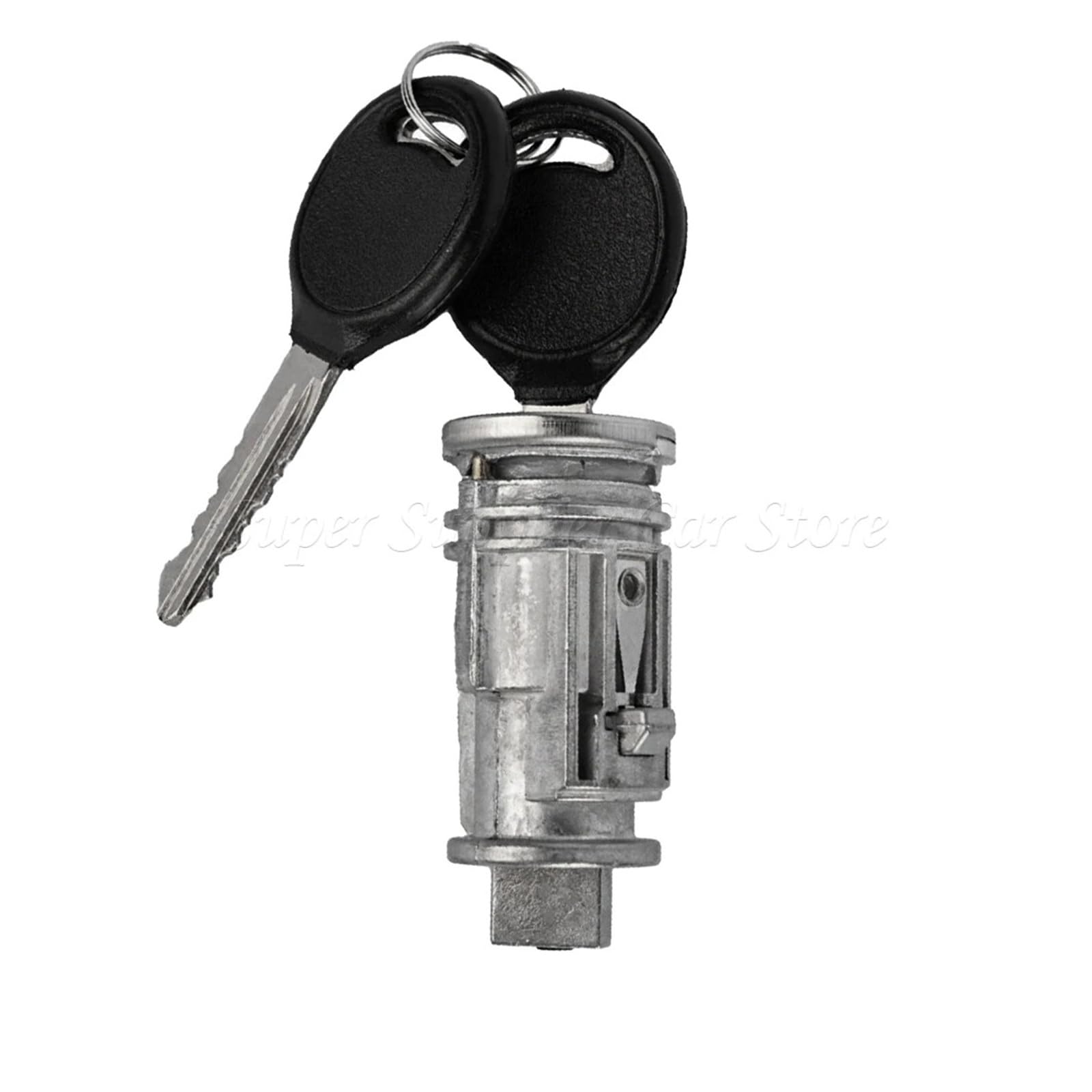 Convient for Dodge Caravan for Jeep Cherokee for Plymouth for Chrysler Voyager, interrupteur de cylindre de verrouillage d'allumage, clés 5003843AA 5003843AB