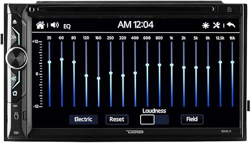 Miniatura 4 de DS18 DDX6.9 Radio estéreo para coche de 6 x 9 pulgadas, pantalla táctil, unidad principal de doble DIN con DVD, Bluetooth, USB y mirrorlink para iOS