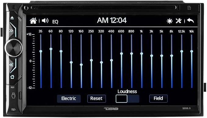 DS18 DDX6.9 Radio con pantalla táctil 6.9 pulgadas doble din miniatura 4
