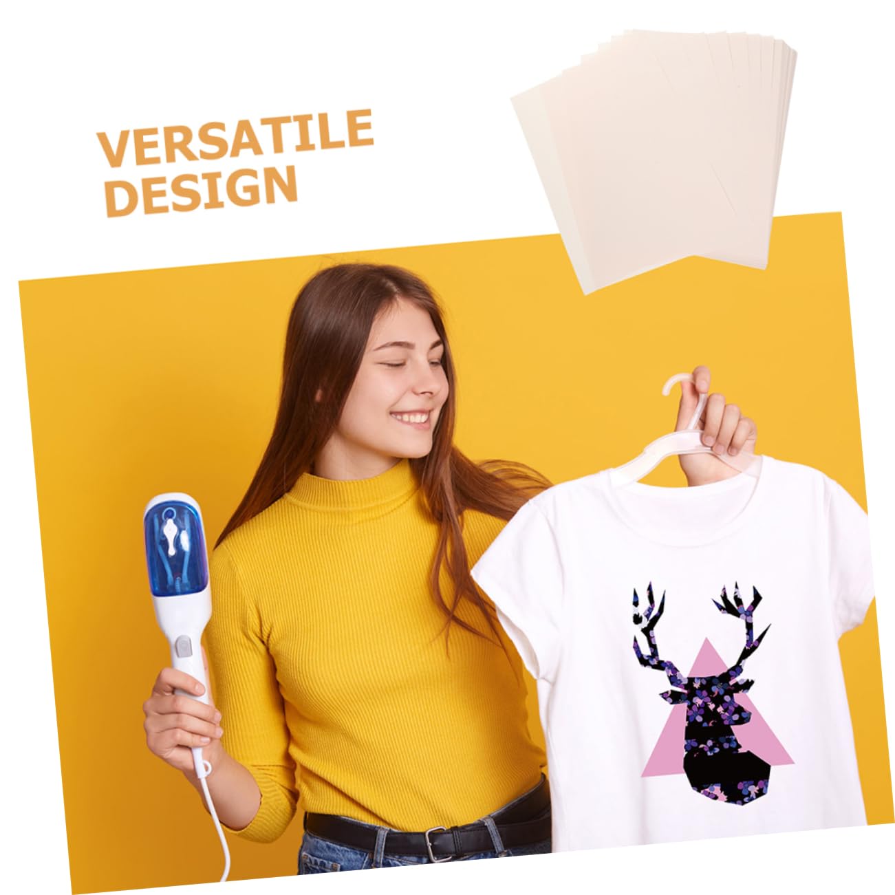 100blätter Sublimationspapier Für T-shirt Und Tassen-transfers Hitzebeständiges Druckpapier Für Individuelle Designs Geeignet Für Verschiedene Materialien Und Anwendungen