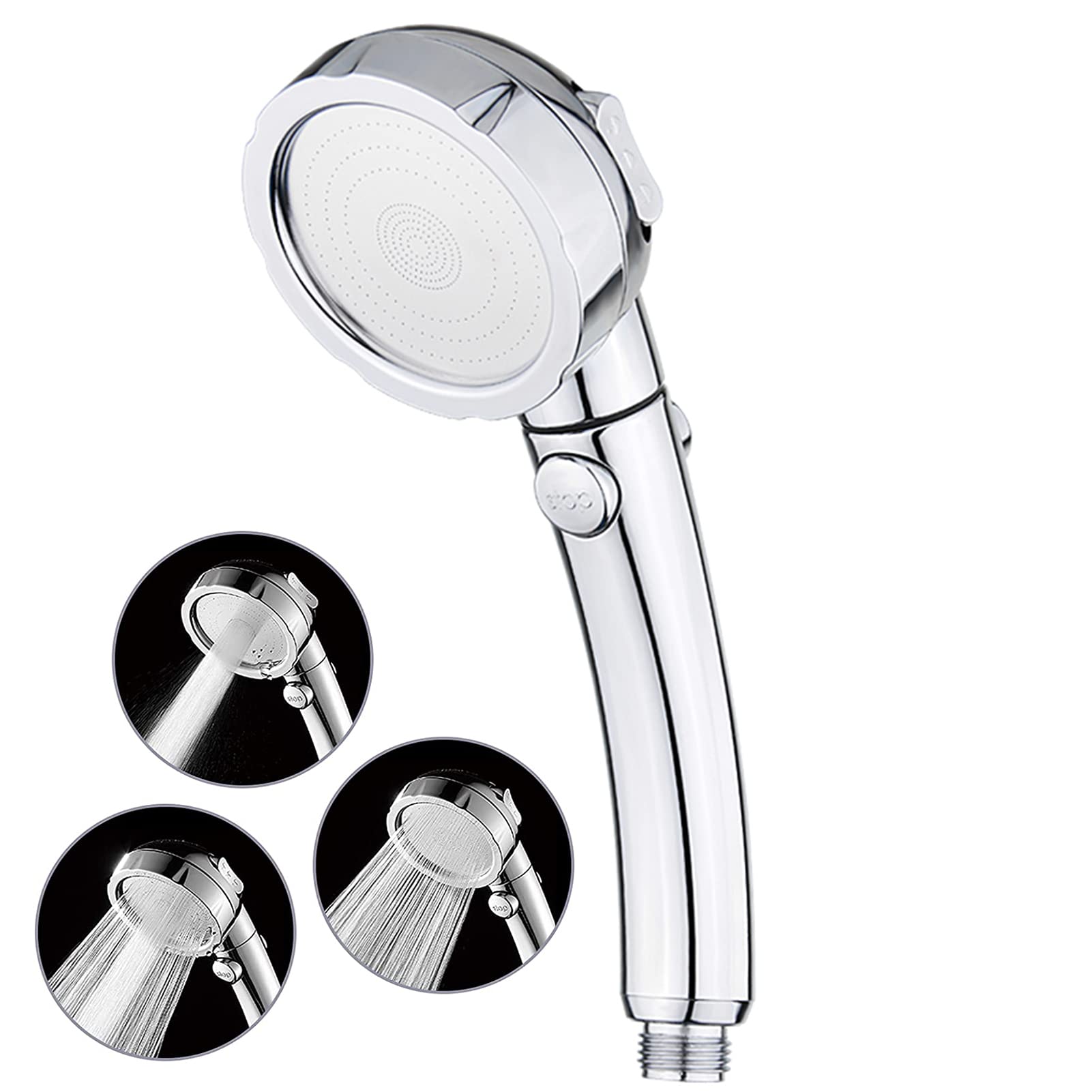 Ivishow High Pressure Shower Heads,Detachable Shower Head with handheld Adjustable,Shower Head Filter For Hard Water,Showerheads & Handheld Showers