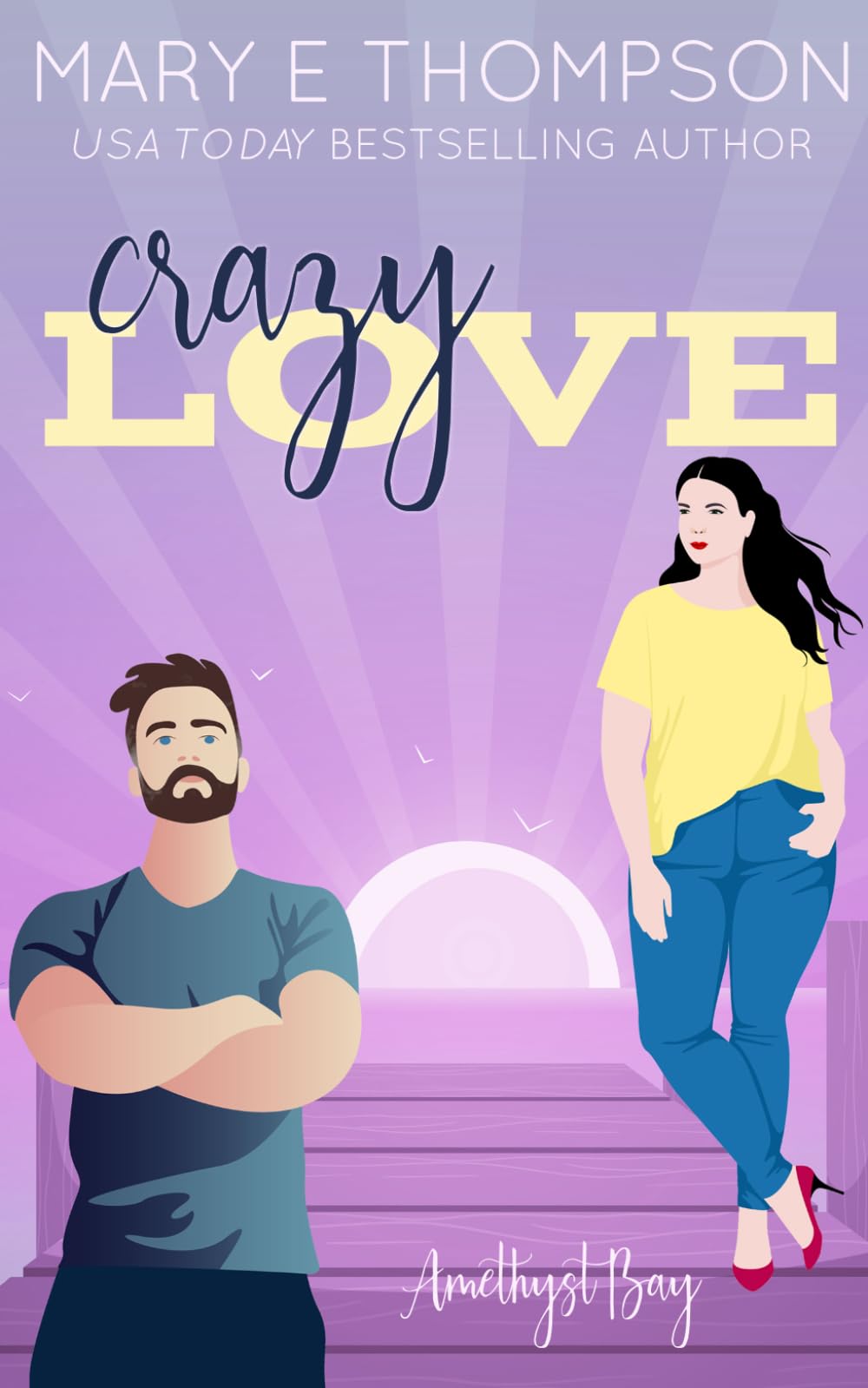 Crazy Love: A Small Town Curvy Girl Romance (Amethyst Bay)