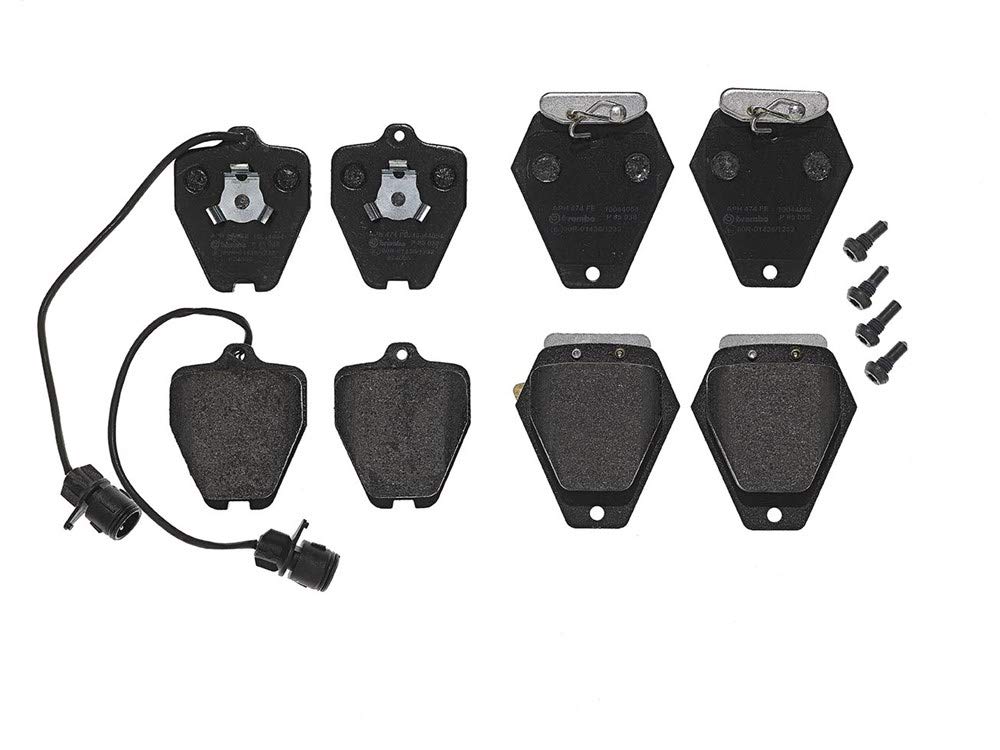 Brembo P 85 038 komplet klocków hamulcowych, hamulec tarczowy – (4-częściowy)