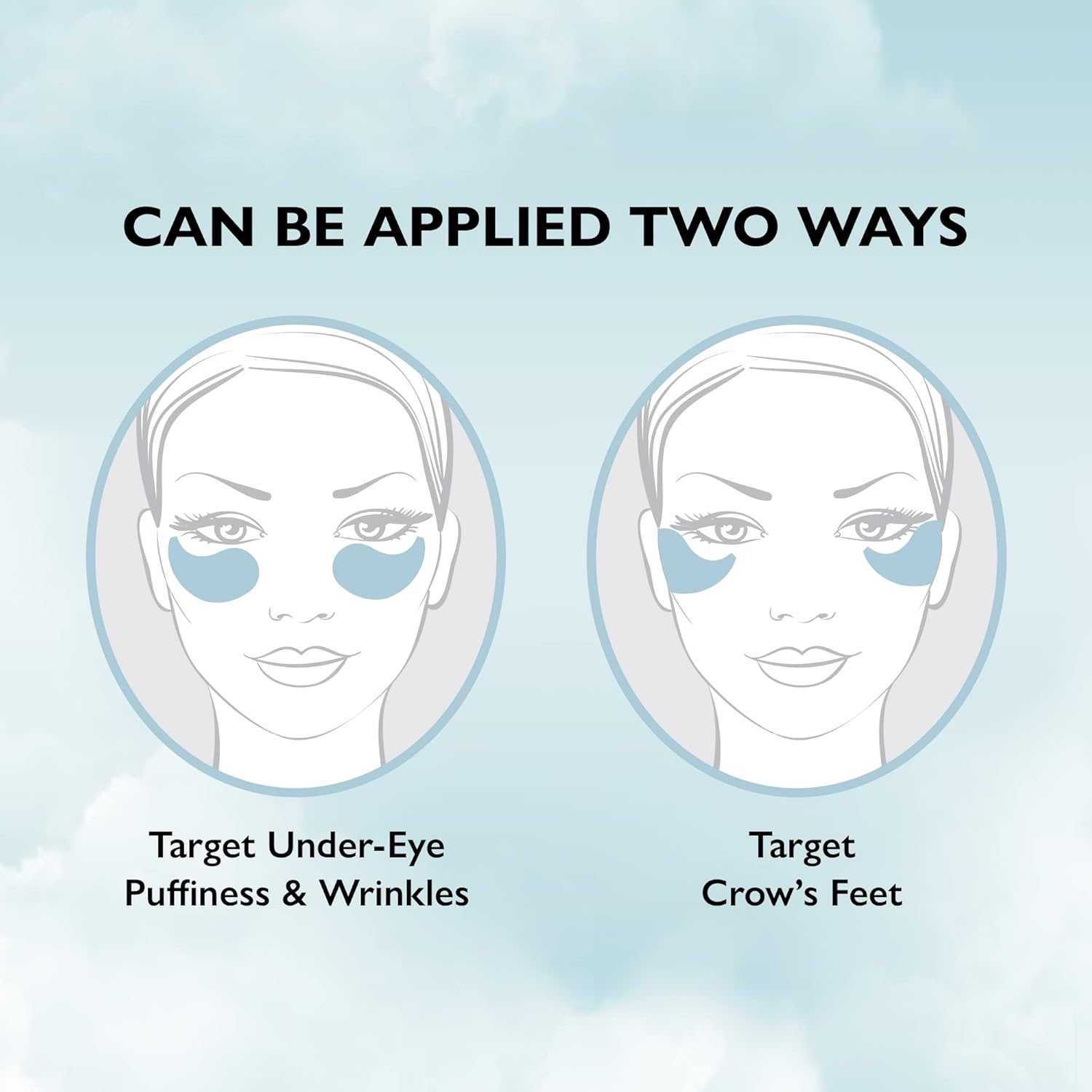 Peter Thomas Roth | Water Drench Hyaluronic Cloud Hydra-Gel Eye Patches | Hyaluronic Acid Under-Eye Patches for Fine Lines, Wrinkles and Puffiness : Beauty & Personal Care