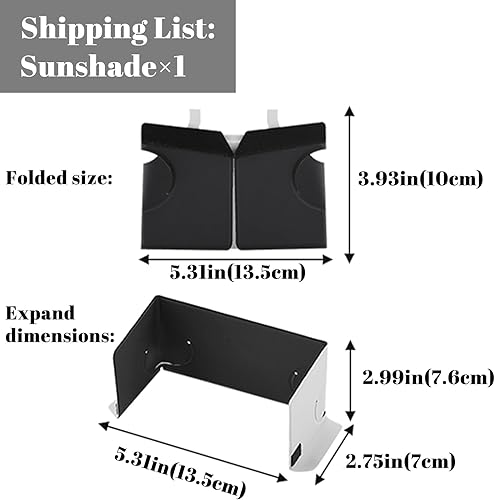 Miniatura 7 de iEago RC Parasol 2 en 1 para DJI RC compatible con DJI Mini 3 ProMini 3Mavic 3 ProMavic 3 ProMavic 3 Classic RC Control remoto Accesorios de