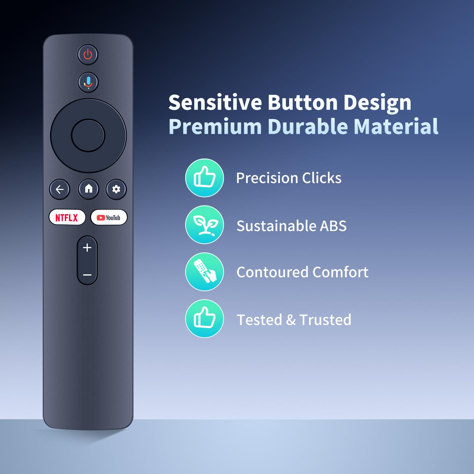 Télécommande pour Xiaomi Smart Projector L1 Pro - Télécommande de Remplacement pour Projecteur Full HD 1080P