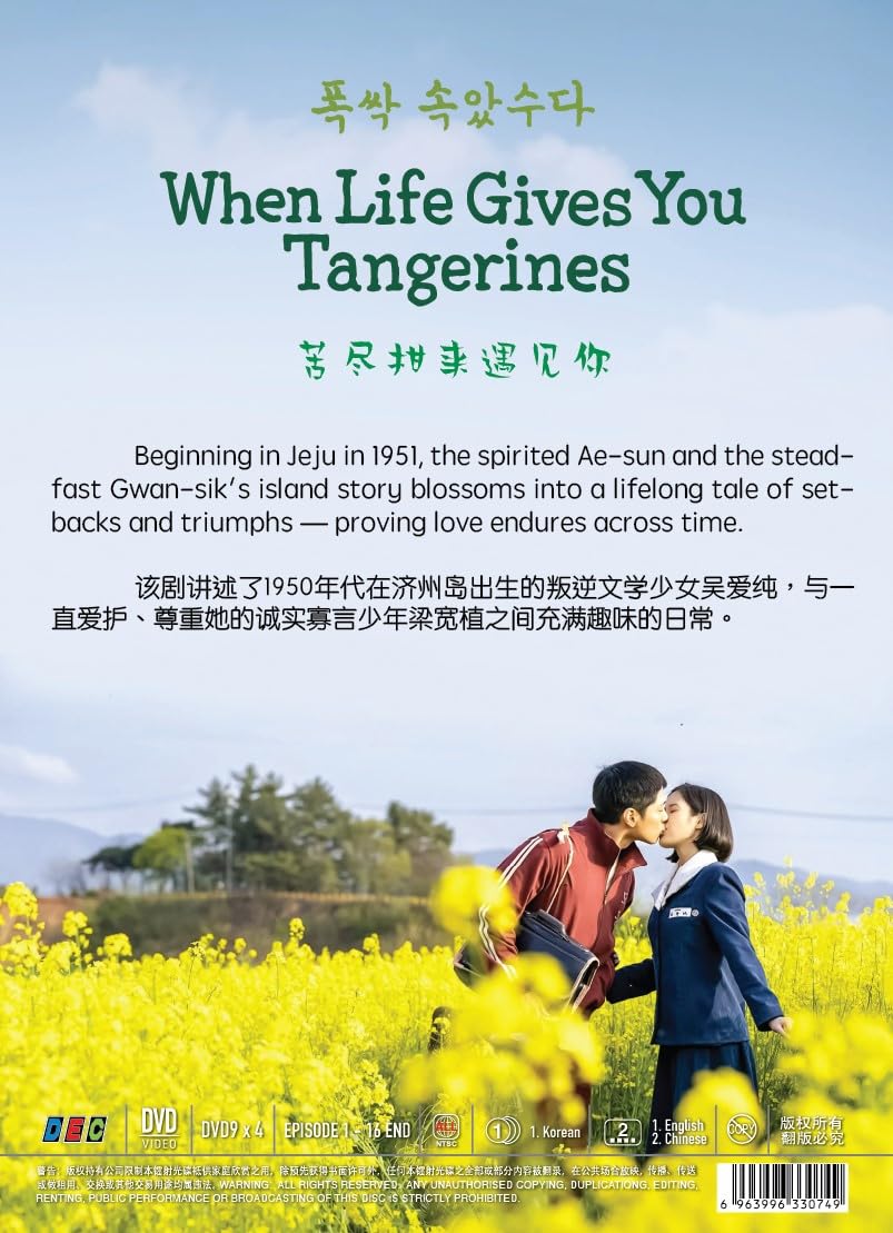 WHEN LIFE GIVES YOU TANGERINES 苦尽柑来遇见你 - COMPLETE KOREAN TV SERIES DVD BOX SET (1-16 EPISODES, ENGLISH SUBTITLES, ALL REGION)