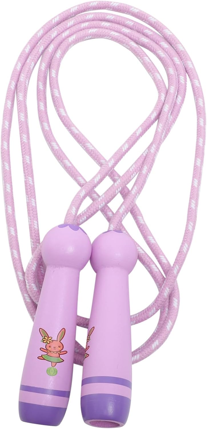 Adjustable Wooden Jump Rope for Durable Fitness Skipping Rope for Physical Education for Exercise and Healthy Growth Suitable for Adults