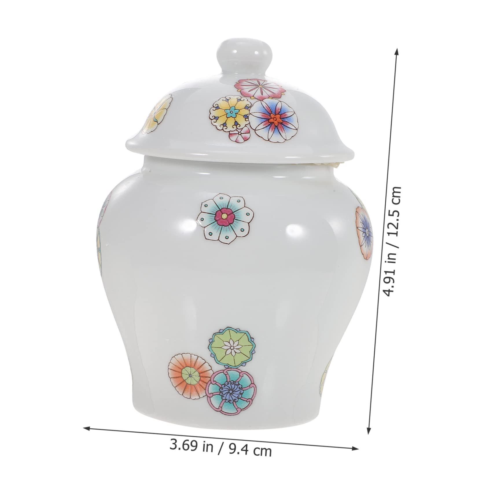 中国　古七宝琺瑯彩　百花文様　蓋壷　大茶壷　重さ約3.8kg　F　R5644B fit=scale-down,w=1200