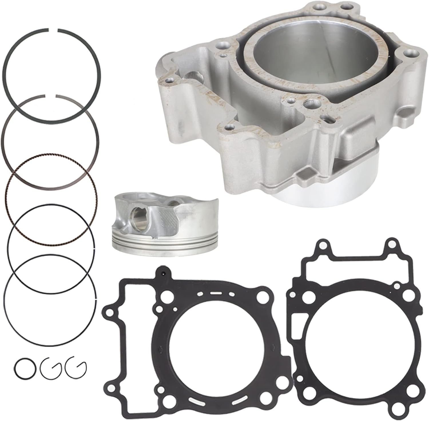 Silscvtt 99mm Cylinder Piston Top End Gaskets Kit Replacement for Polaris Ranger sportsman 570 2014-2017 / RZR 570 2012-2013