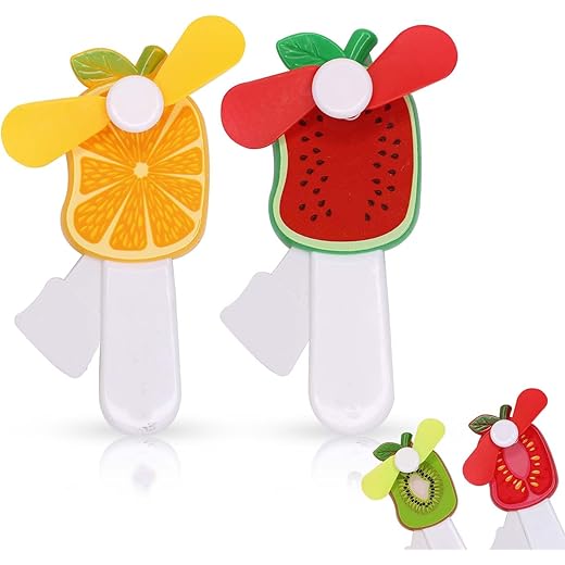 Fully Fruit Shape Hand Fans for Children Summer Air Cooling