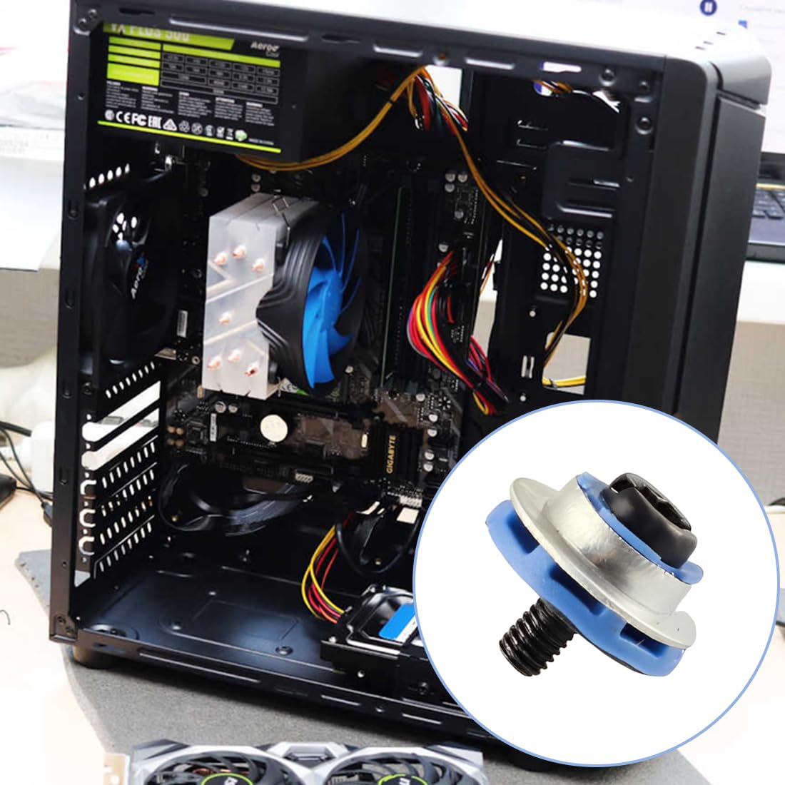 Viti di Fissaggio per Hard Disk 2,5 Pollici per HDD SSD Server - 12 Pezzi