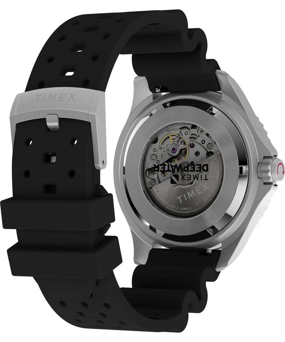 Timex Męski analogowy automatyczny zegarek na rękę Deep Water Meridian