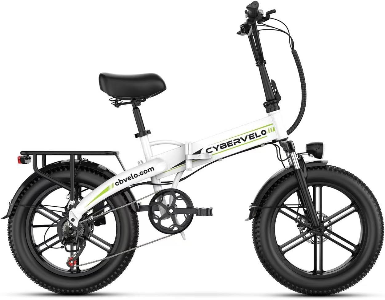 1000W Folding Electric Bike, 48V 20AH Large Removable Battery E – B0F7F5JDR4