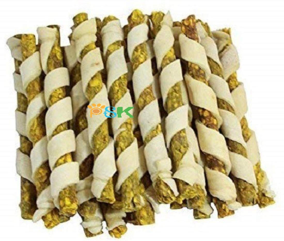 PSK PET MART Spiral Munchy Rawhide Chicken Flavor Chew Stix for Dogs & Puppies Pack of 1 KG (B08X1M3KR1) Amazon Price History, Amazon Price Tracker