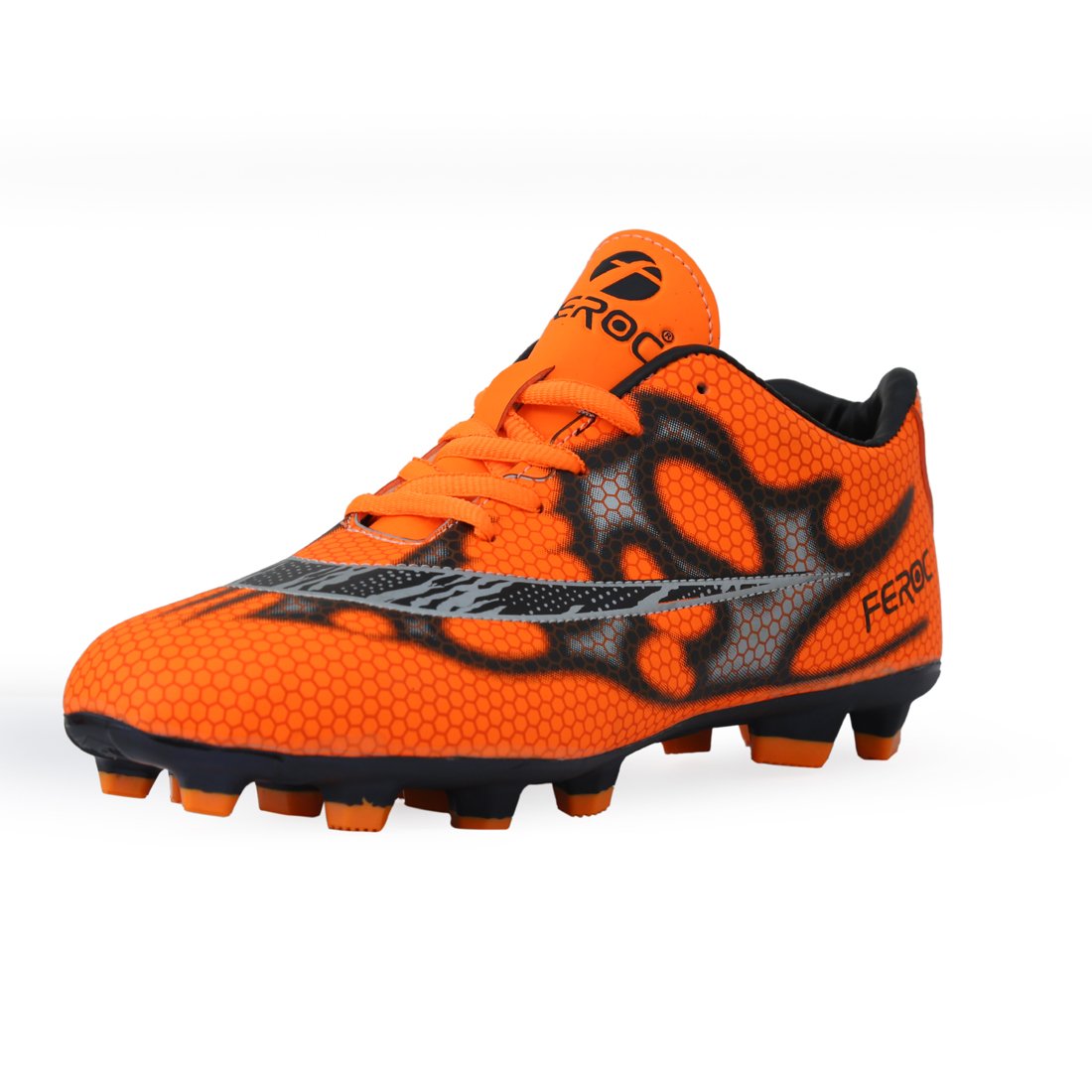 FEROC Evospeed Football Shoes (8) Orange (B07PZCQGKH) Amazon Price History, Amazon Price Tracker
