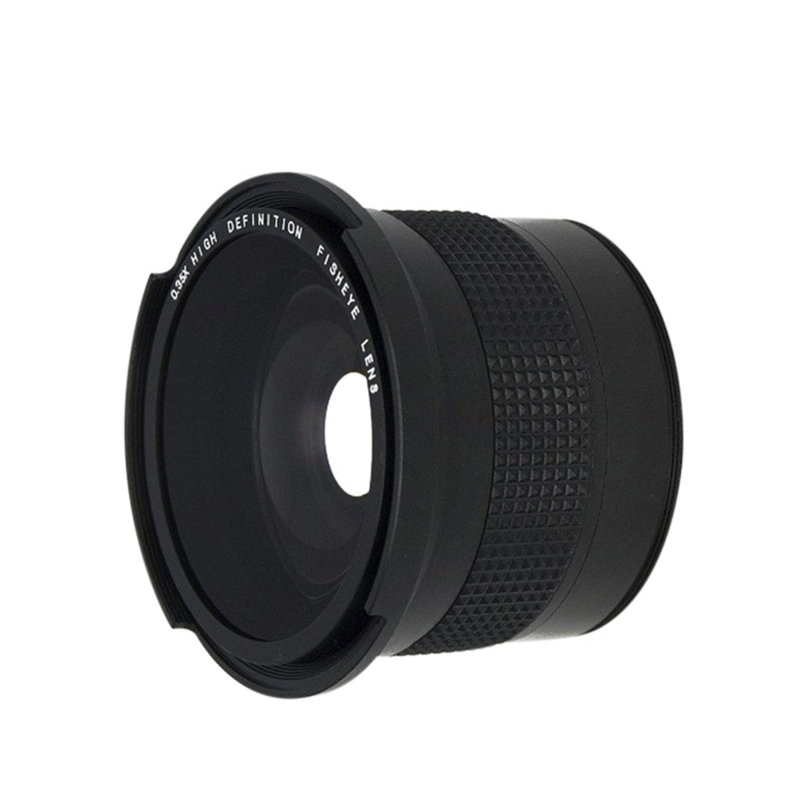 Nero 58MM 0.35X Fotocamera Staccabile Macro Fisheye Obiettivo Multi-Rivestito Grandangolare Per Canon SLR DSLR