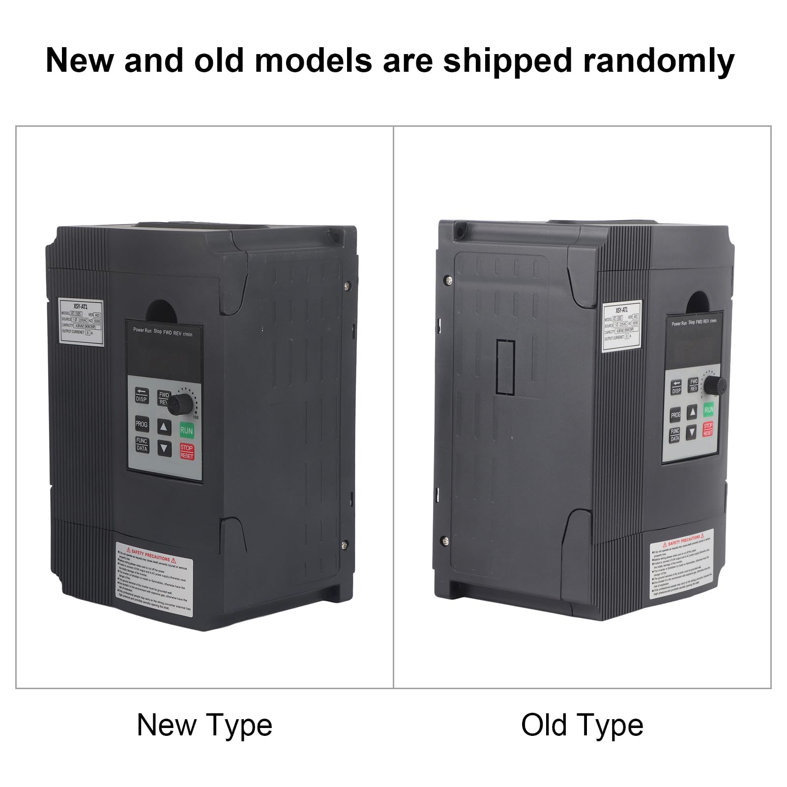 VFD Frequenzumrichter, 220V Einphasen-Geschwindigkeitsregler mit Variabler Frequenz, 1,5 kW Wechselstrommotor-Steuerung für Strom und Temperaturschutz