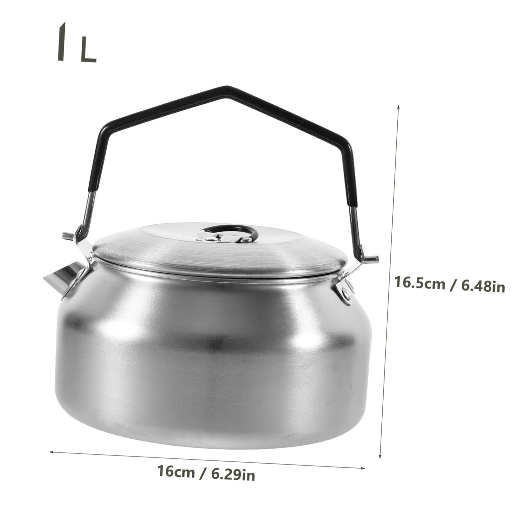Ciieeo Camping Accessory Multi-function Kettle Professional Stovetop Stainless Steel Water Kettle Lightweight for Hiking