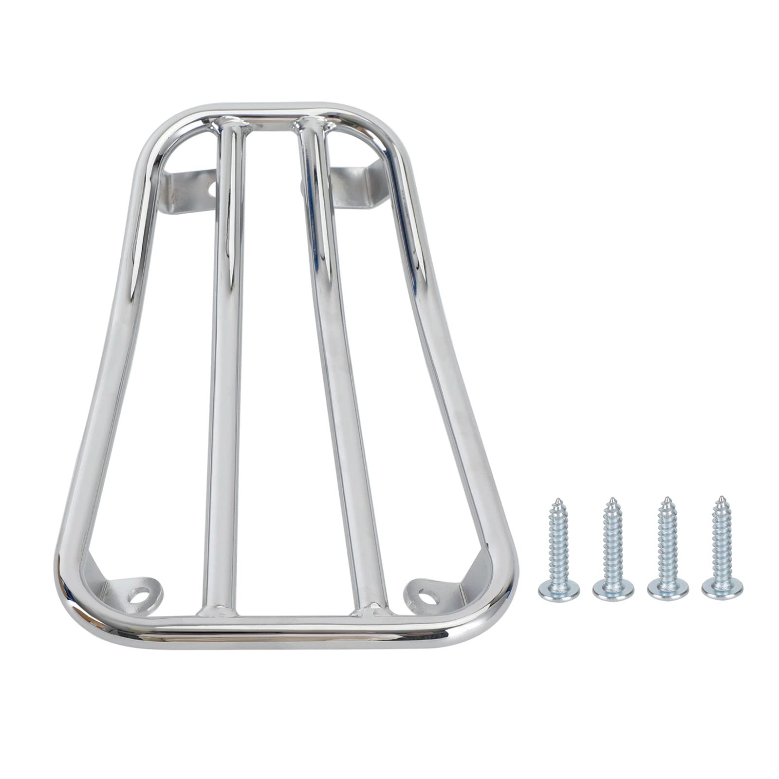 Topteng Floor Board Rack Carrier Mount Chrome fit für Vespa Primavera Sprint 50 125 150