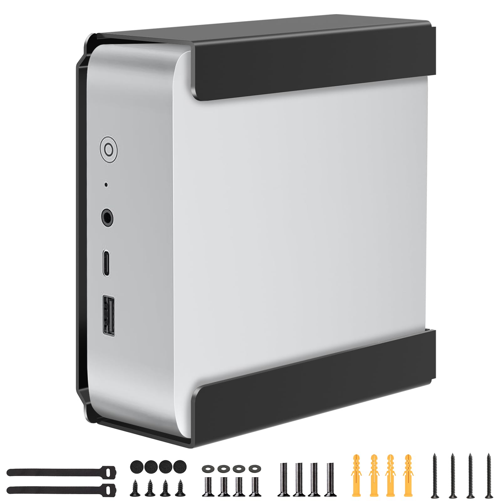 Yaotieci Supporto Mini PC in metallo per Beelink SER6, SER8, EQR6