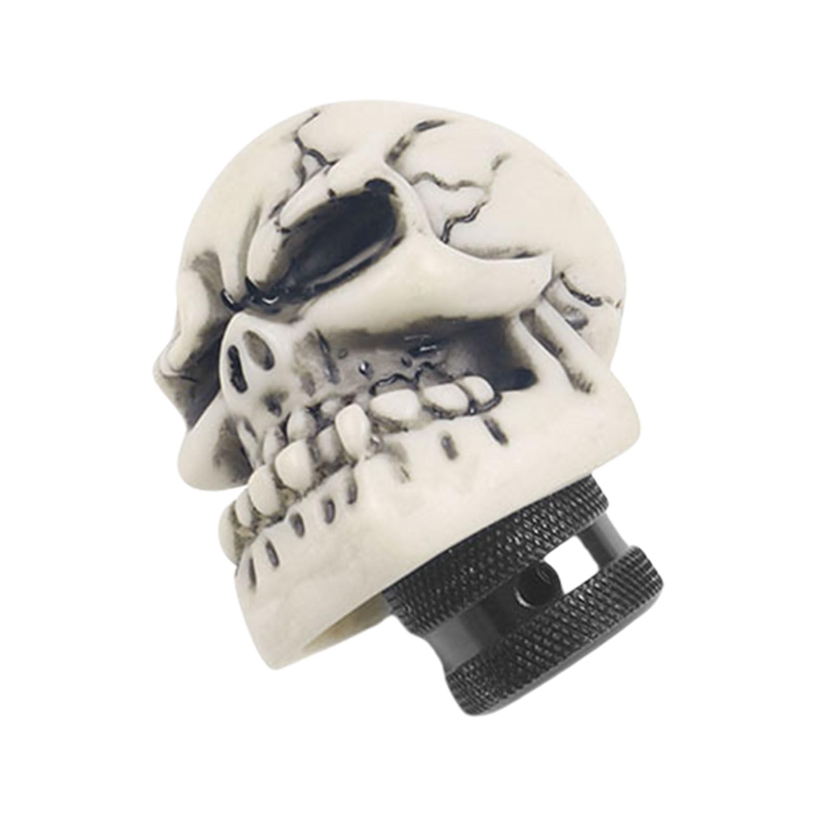 Nucelit Replacement Skull Shifter Knob Car Shifting Lever Gear Shifter Stick Handle Fit Most Car Truck SUV Automotive Accessory Fashionable Styling