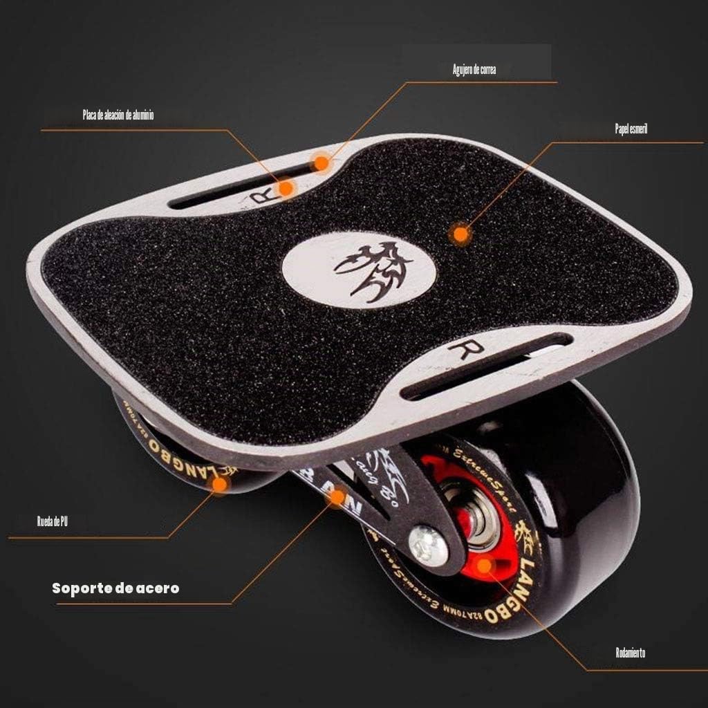 Patines de deriva Split Skateboard, placa de rodillo portátil, deriva, patín de alto rebote al aire libre, regalo de cumpleaños para adolescentes y adultos
