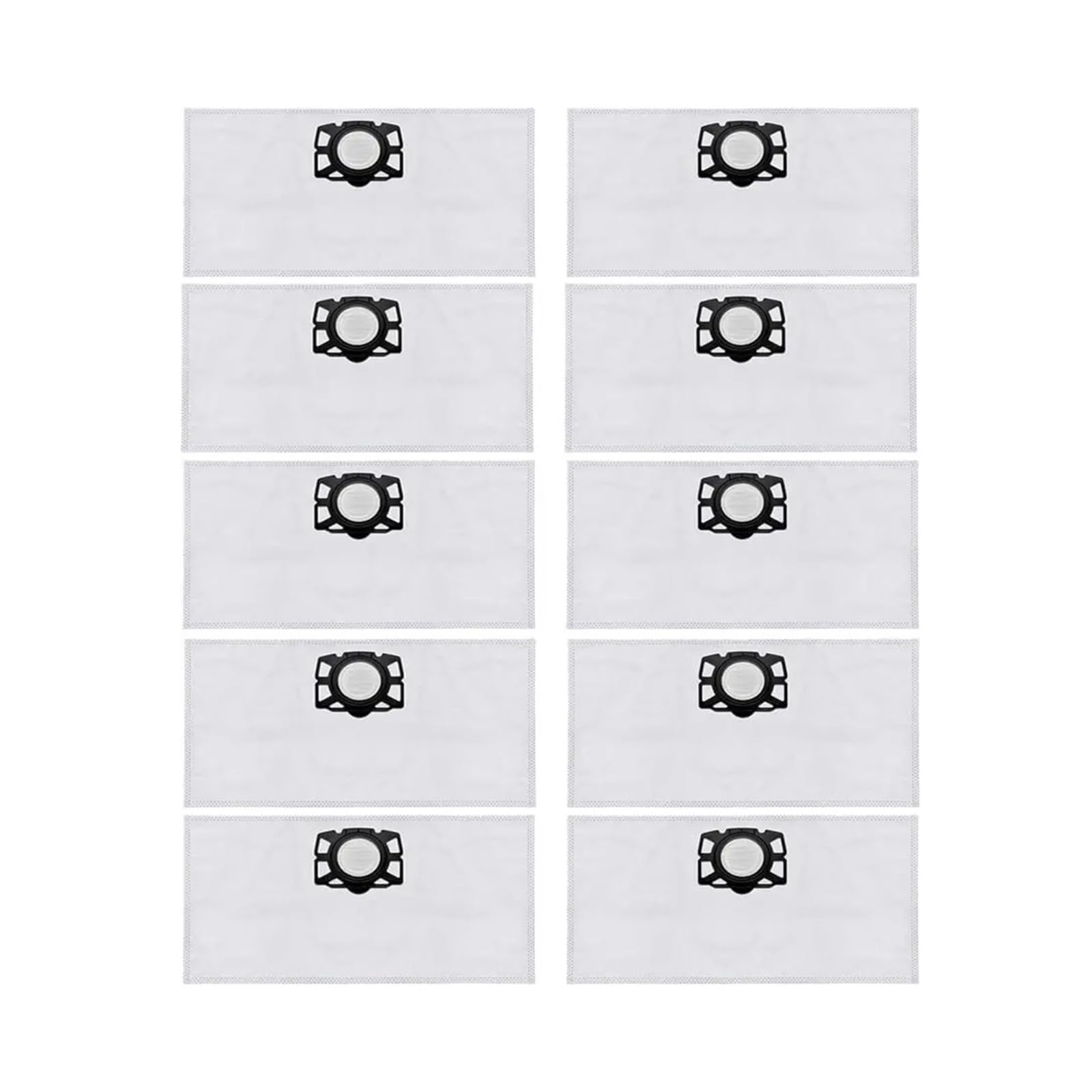 EEZII Dust Bags, Compatible For Karcher, 2.863-314.0 KFI 357 KA 40 WD2 Plus WD3 SE4001 SE4002 Vacuum Cleaner Part Replacement Accessories(10pcs)