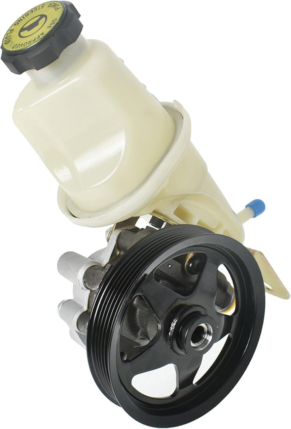 munirater Power Steering Pump With Pulley Reservoir Replacement for 2000-2004 Dakota 52106253AC 52106253AD 52106253AE 52106253AF 21-4045R 214045R