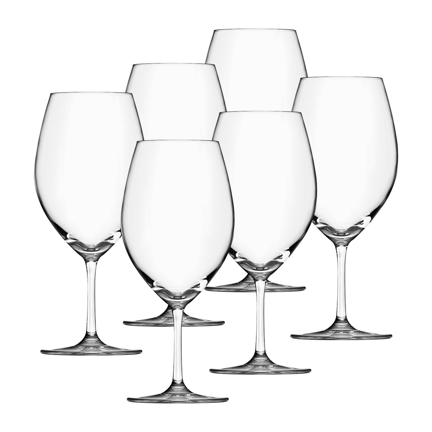 SERENE BORDEAUX 625 ML WINE GLASS SET OF 6