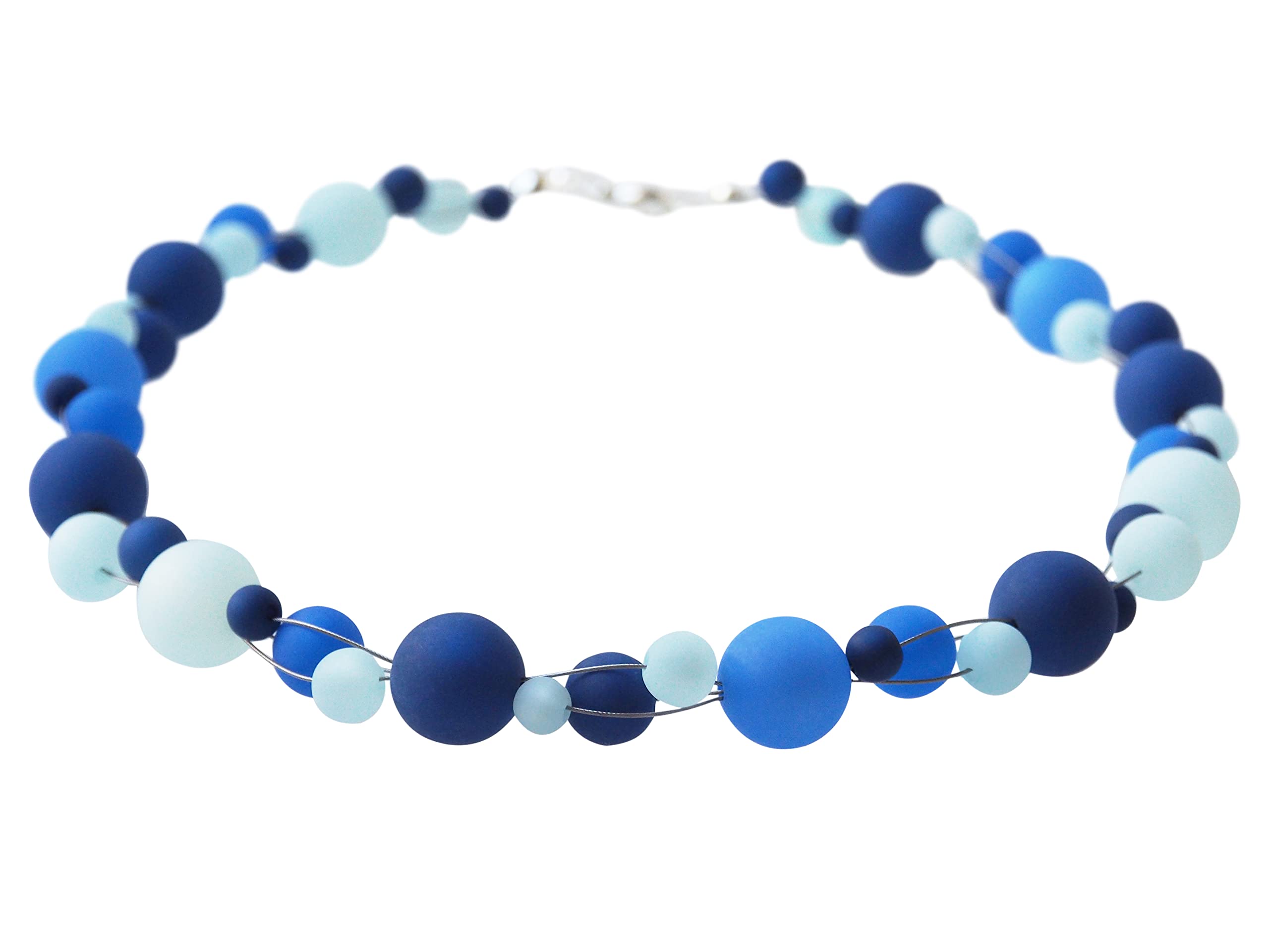 Polariskette hellblau blau dunkelblau Kette