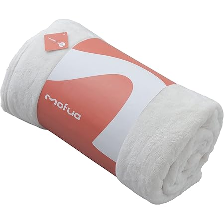 Amazon Co Jp ナイスデイ Mofua モフア 毛布 アイボリー シングル 140 200cm Heatwarm 発熱 2 タイプ ブランケット 冬 あったか モフモフ プレミアムマイクロファイバー 洗える 60100108 ホーム キッチン