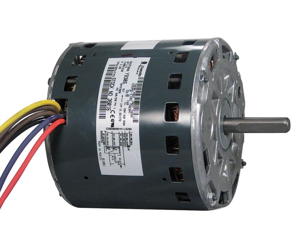 1/3 hp, 900 RPM, 2-SPD, 200-230V Rheem Furnace Motor 5KCP39NGV413AS # 3S016