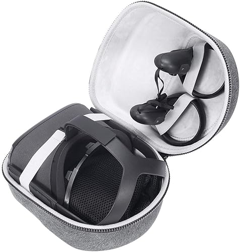 Carplink Custodia Eva per Cuffie Gioco Oculus Quest all-in-One con Borsa Rete Grigio Carplink Custodia Eva per Cuffie Gioco Oculus Quest all-in-One con Borsa Rete Grigio