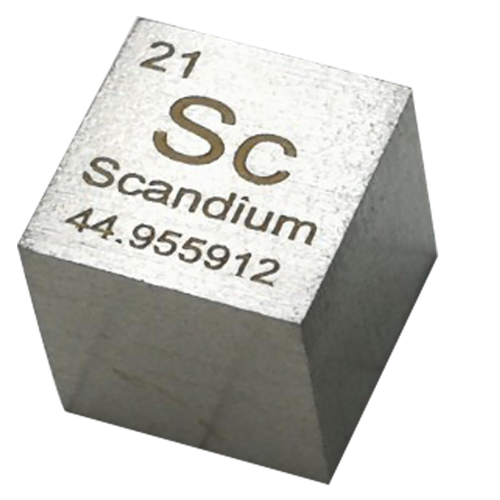 TIHONORI 10mm Element Cubes - Periodic Table of Elements Collection - Rare Earth Metals,Scandium Sc
